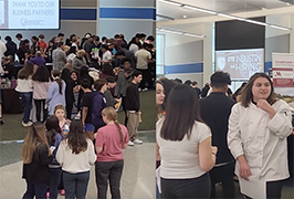  Students at a hiring fair